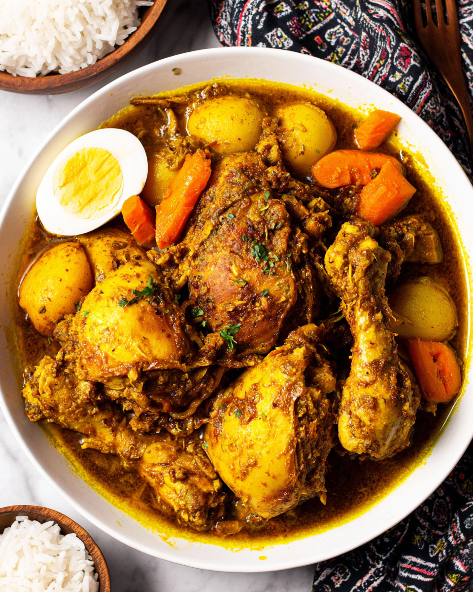 Authentic Jamaican Curry Chicken Light • no-fail technique