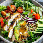 Chicken and Quinoa Salad Bowl recipe