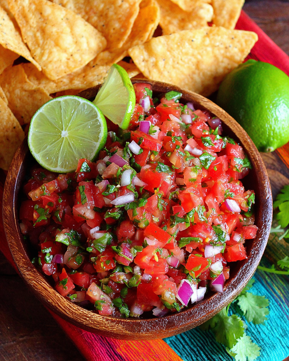 Classic Pico de Gallo Recipe Garlicky: Comfort