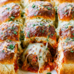 Easy Pull-Apart Meatball Sliders Recipe recipe