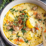 Cozy Italian Sausage and Potato Soup recipe