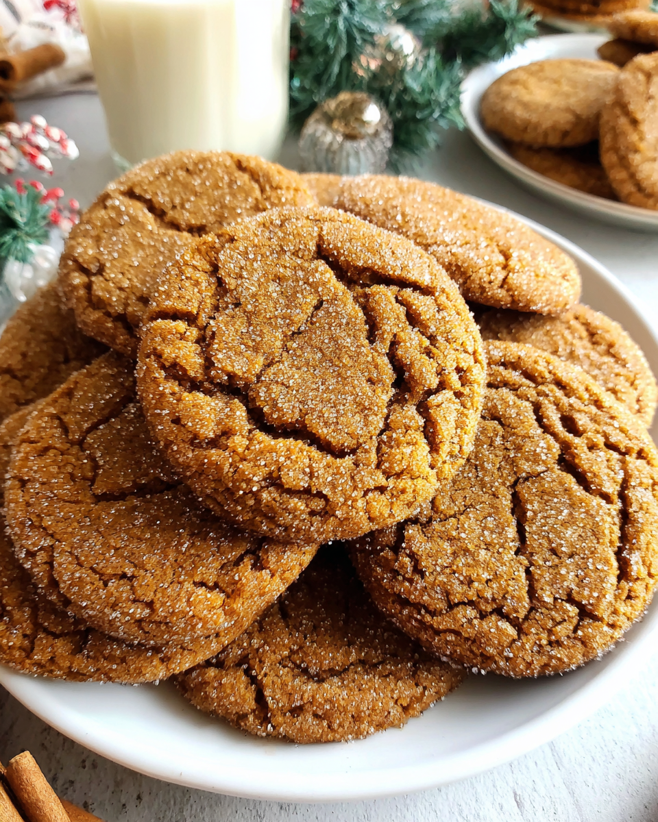 Chewy Gingerbread Cookies Recipe for Cozy Days