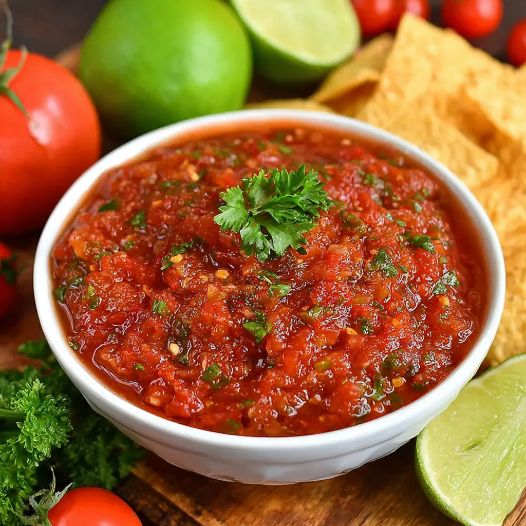 Crafting a Flavorful Easy Homemade Salsa Blend