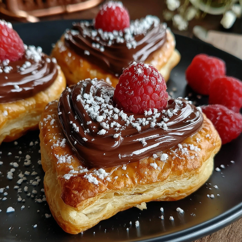 Decadent Nutella Puff Pastry Hearts for Any Occasion