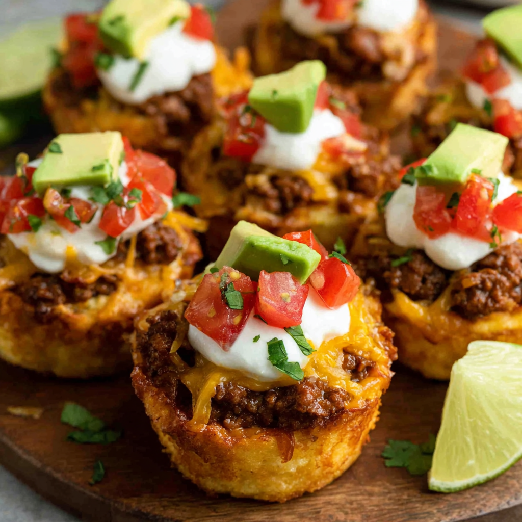Deliciously Fun OMG Taco Cupcakes Recipe