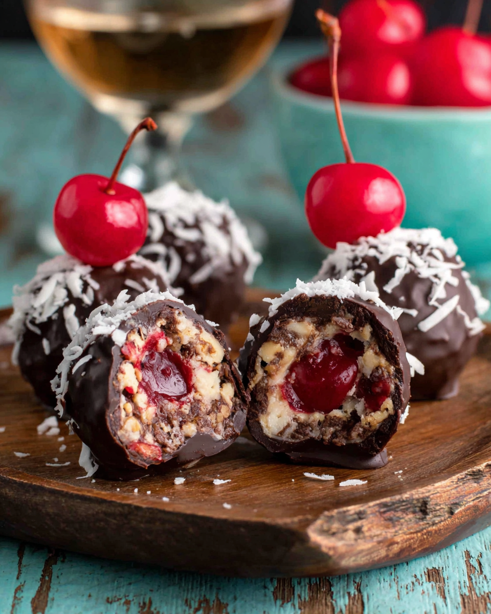 Amazing Cherry Bourbon Balls – The Perfect Boozy Party Treat