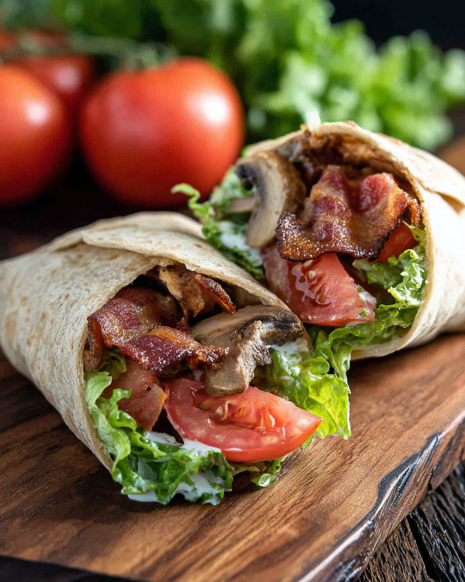 Delicious BLT Wraps with Secret Sauce Recipe