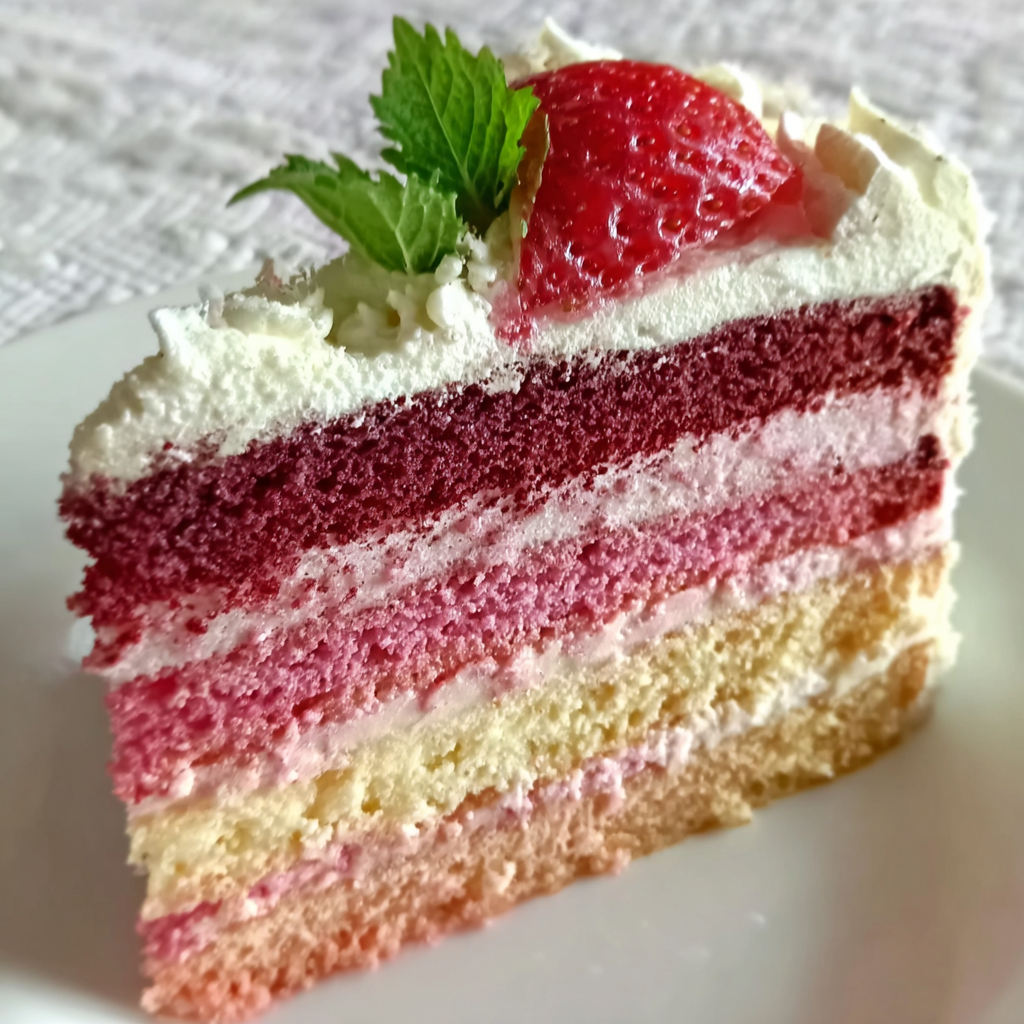 A Delightful Neapolitan Layer Cake for All Occasions