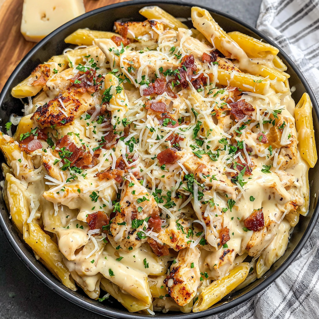 Creamy Crack Chicken Penne for Comforting Meals
