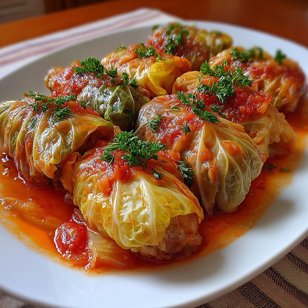 Classic Cabbage Rolls Crafted with Care