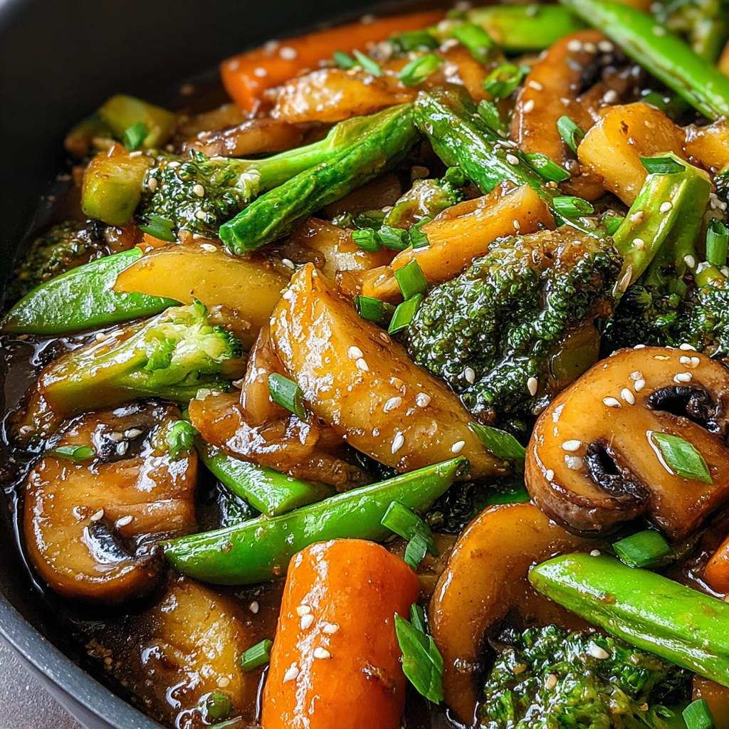 Creating Vibrant Flavors in a Vegetarian Stir-Fry