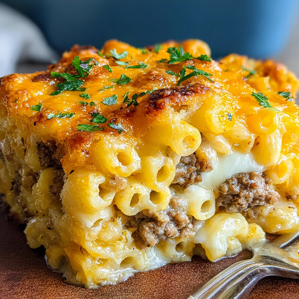 Delicious Cheeseburger Dinner Casserole Recipe