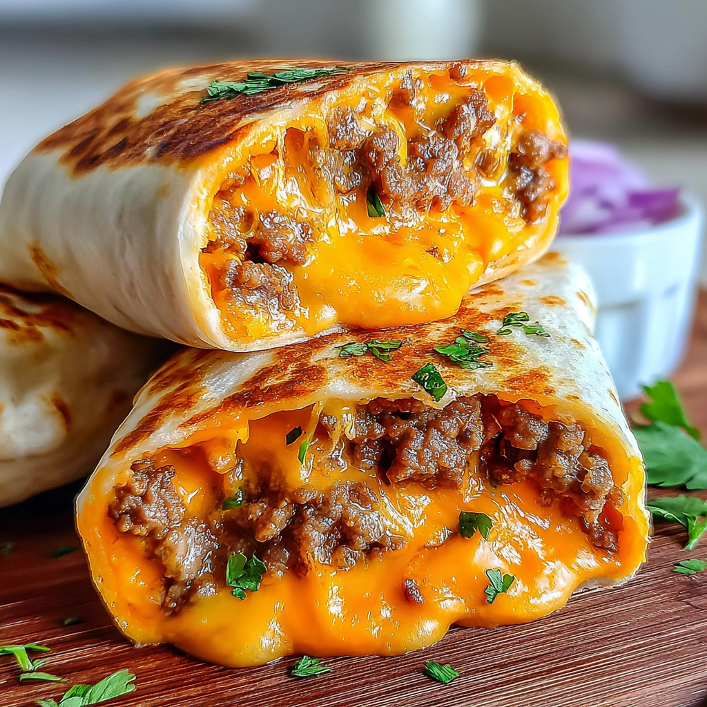 Savor the Flavor of Beefy Nacho Cheese Wraps