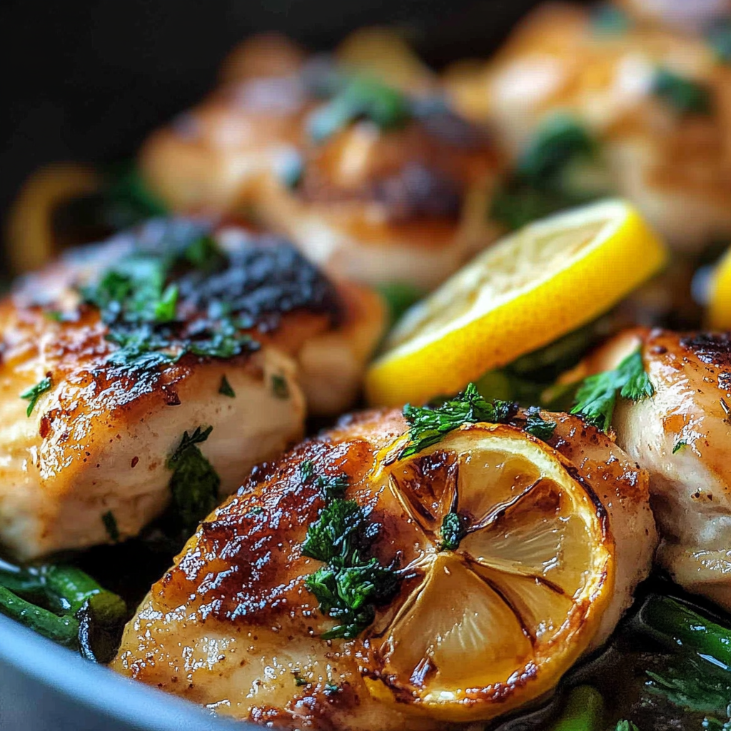 Savor the Flavor of One-Pan Lemon Garlic Chicken