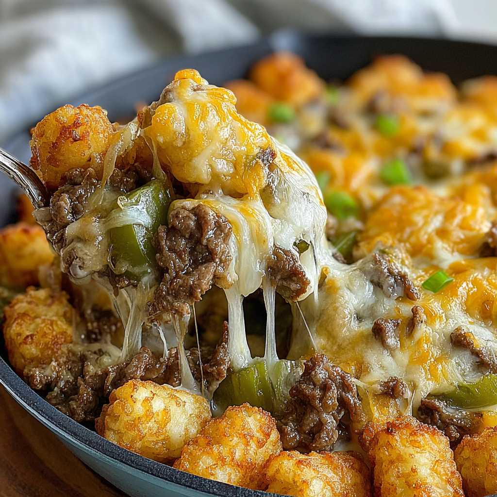 Savor the Flavor of Philly Cheese Steak Casserole